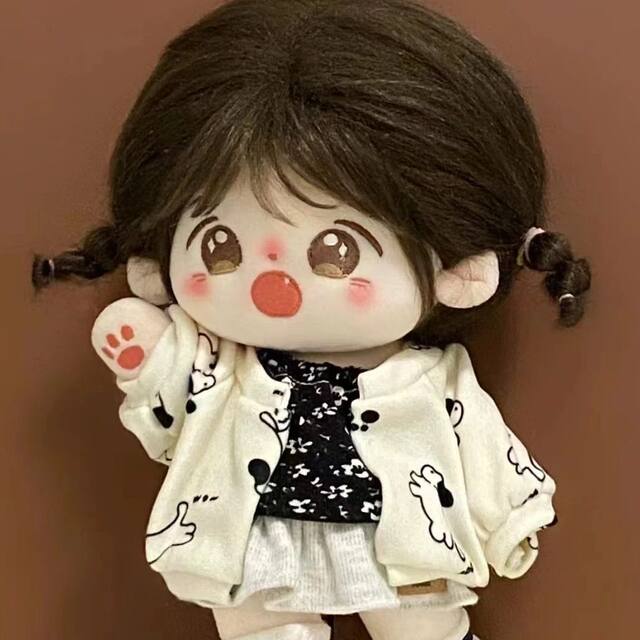 Authentic 20cm Cotton Doll Clothes, Spring/Summer/Autumn Series, No Attributes, Cute Doll Outfits,