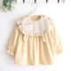 Baby Smock, New Winter Style, Corduroy Smock for Outer Wear, Waterproof Infant Apron, Anti-Dirty Apron, Reverse-Wearing Apron