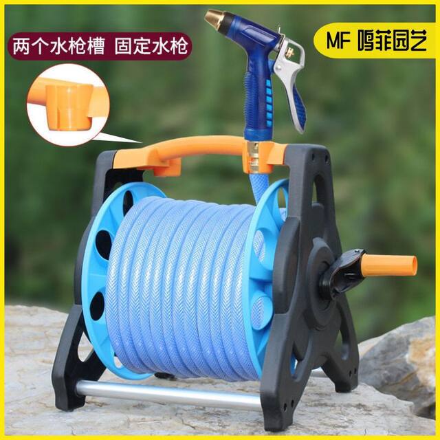 Hose Reel Winder for Car Wash, Garden Watering, and Home Use Hose Organizer