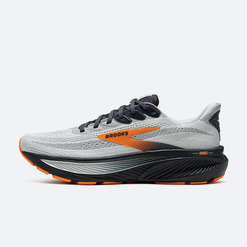 Brooks Ghost 17 Running Shoes for Men, Cushioning Sports Shoes for Women, Professional Shock Absorption, Wide Last