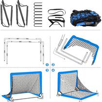 Football Net Childrens Toddler Outdoor Indoor Training Football Competition Door Portable Door Frame Foldable Mobile Football