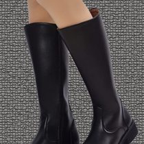 High boots for men and women equestrian boots flag-raising class boots student performance boots British riding boots and cotton performance boots.