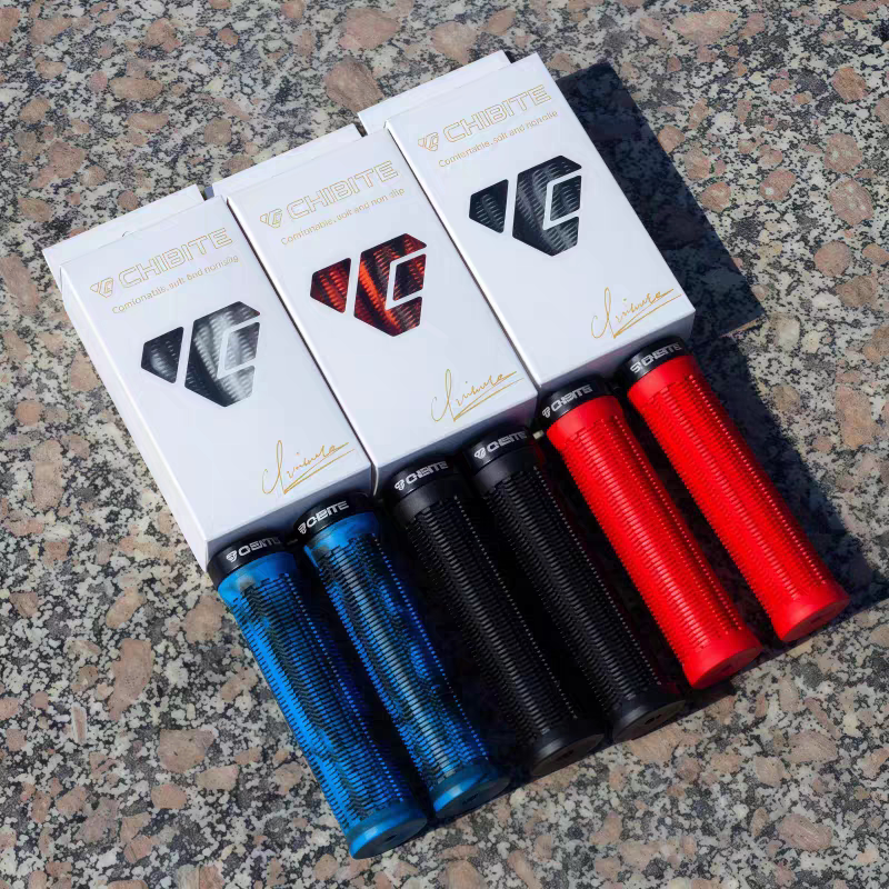 Chibit Handlebar Grips for Mountain Bikes, Non-Slip, Lockable, Cycling Handlebar Grips, Bicycle Accessories and Equipment