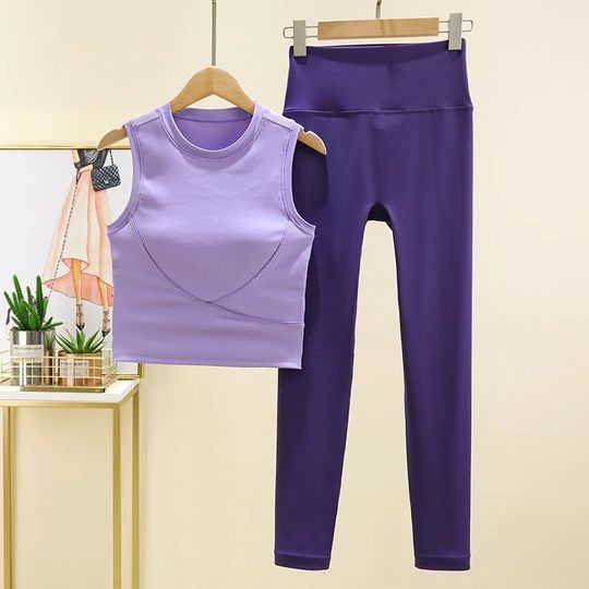 Neues hochintensives professionelles Sport-Yoga-Set für Frühling und Sommer