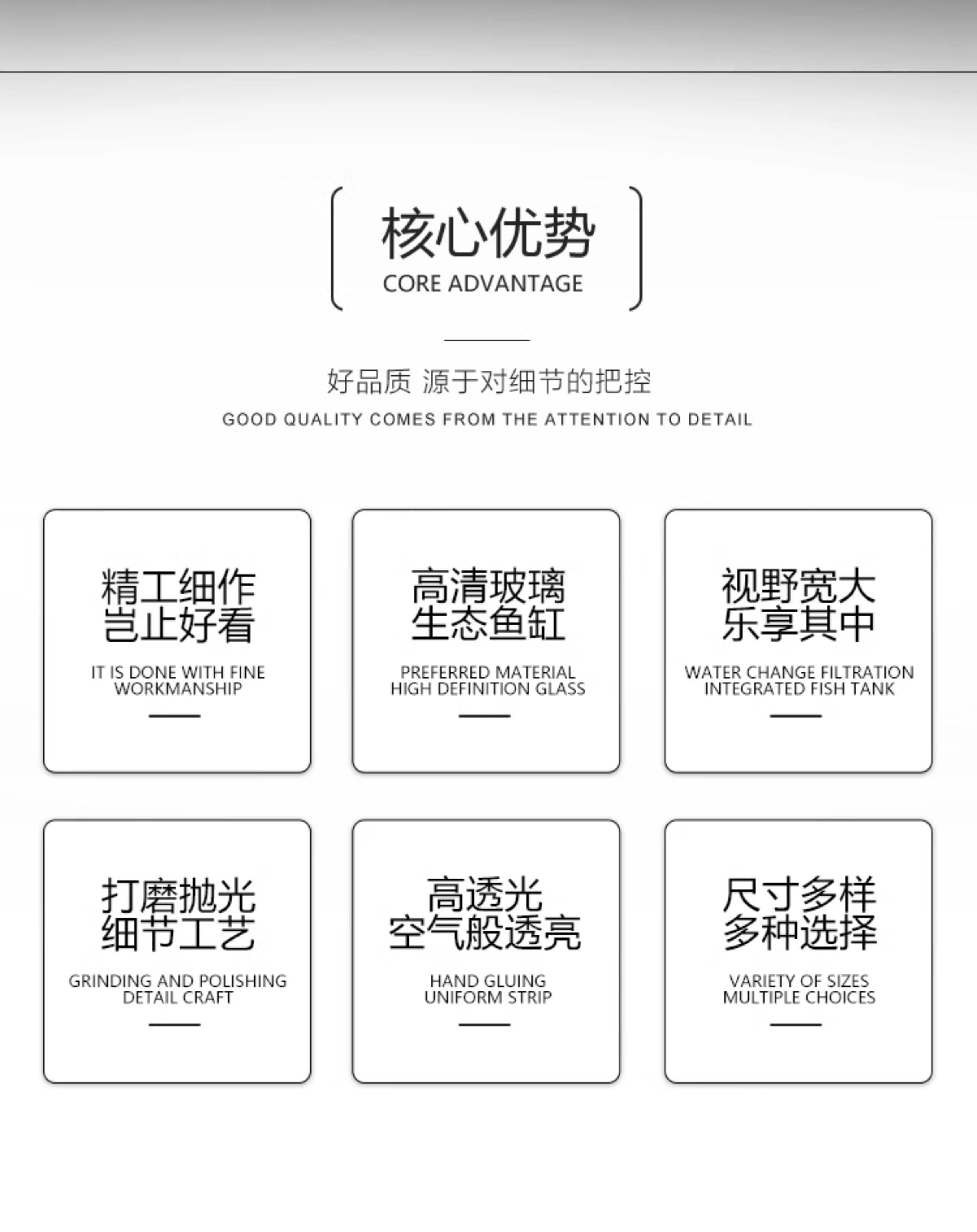 水鸦鱼缸野采溪流缸南美原生缸鱼缸客厅大型底滤缸七彩生态龙鱼缸 detail 8
