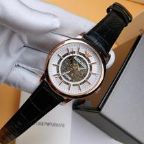 (Xiaowu Shepin) Watch Hollow Casual Fashion Belt Waterproof Fully Automatic Mechanical Mens Watch AR60007