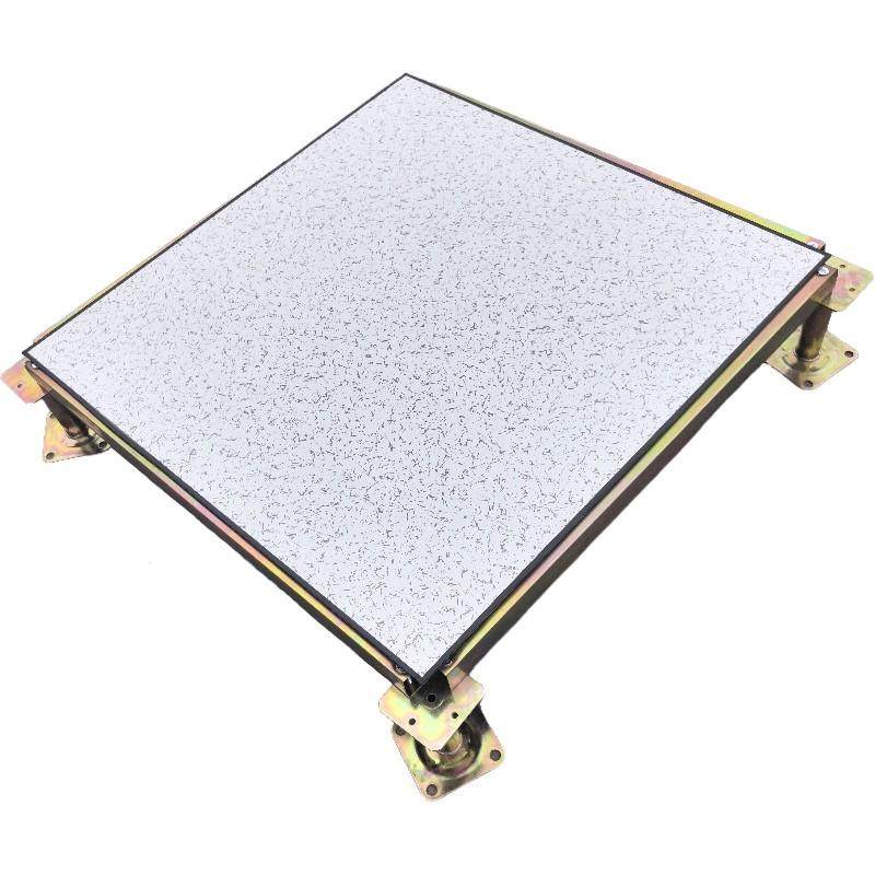 All-Steel Anti-Static Flooring Guangdong Guangzhou Pvc Anti-Static Flooring Ceramic Computer Room Raised 600*600 Anti-Static Flooring