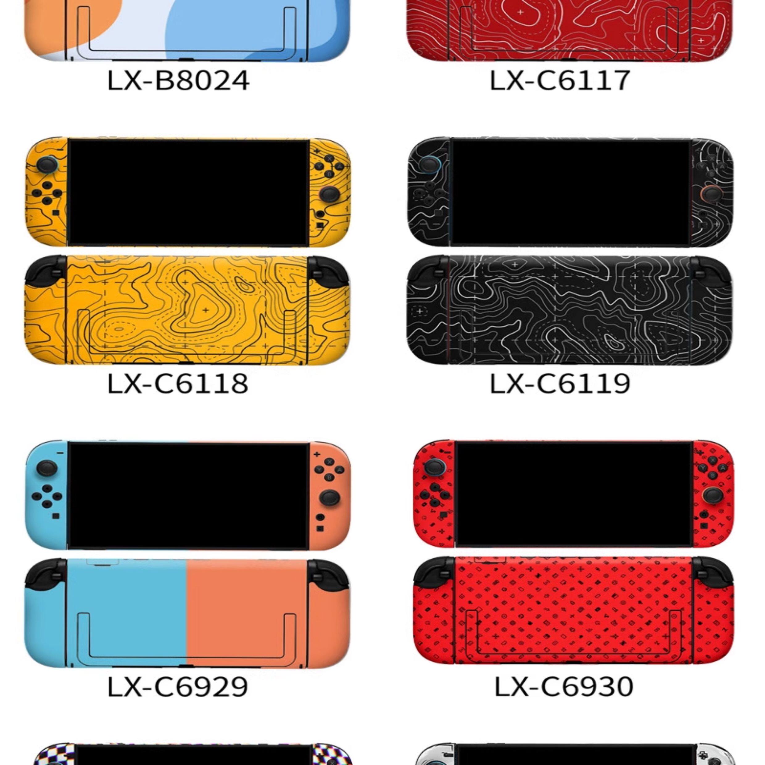 switch主机贴膜 适合任天堂switch2拆卸主机膜后盖疼痛保护膜时尚