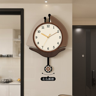 Medieval style smooth sailing wall clock silent and punch-free