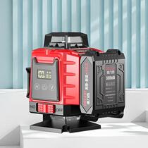 Delixi green light strong light floor-mounting instrument 16-line high-precision blue light outdoor fully automatic infrared laser level