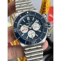 (Luoluo Luxury Products) (Learn first and then publish) 98 new mechanical chronograph AB0136161C1A1 mechanical mens watch 44m