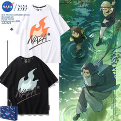 Luo Xiaohei's Battle Chronicles Movie Merchandise Naza Nezha Short-Sleeve T-Shirt for Men, Summer 2025 New Style Children's Clothing Trendy