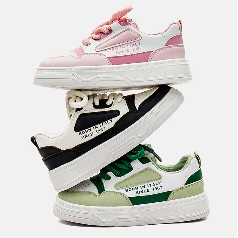 Kappa Kids2025卡帕春夏款中大童休闲鞋男童百搭休闲女童舒适童鞋鞋子
