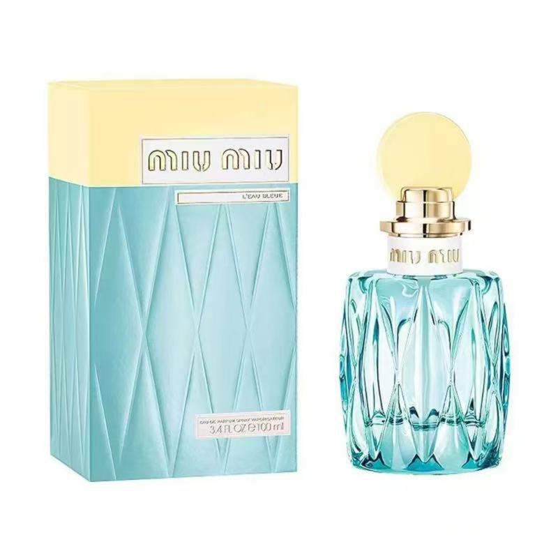 MIUMIU缪缪滢蓝女士香氛30/100ml 清新花香调蓝色之水