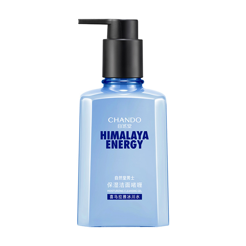 自然堂 男士喜马拉雅冰川透爽保湿洁面啫喱（160ml）