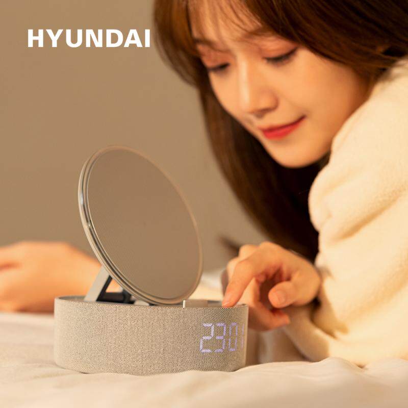 HYUNDAI-多功能无线充化妆镜音箱YH-F166