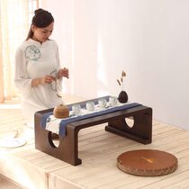 Manufacturer solid wood tatami low tea table Japanese style balcony Zen small table household bay window low table simple tea table Kang