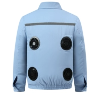 4 вентилятора] Голубой — 1 одинарная одежда [аксессуары в комплект не входят]