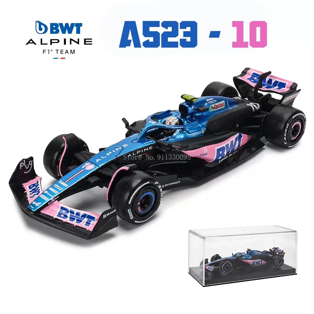 Bburago 1:43 W14 2024 44# Hamilton Mercedes-AMG Petronas F1
