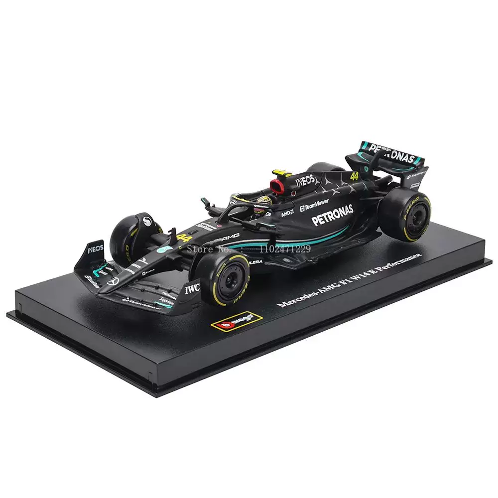 Bburago 1:43 W14 2024 44# Hamilton Mercedes-AMG Petronas F1