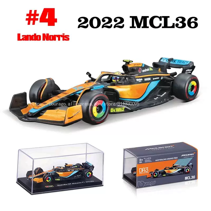Bburago 1:43 W14 2024 44# Hamilton Mercedes-AMG Petronas F1