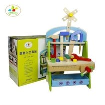 Wooden toys Multifunctional tool table Childrens nut combination assembly toys Boys disassembly and assembly tool box