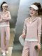 Two-Piece Set for Women, New Fashionable Wide-Leg Pants and Sweatshirt, Stylish Solid Color Casual Sports Suit for Spring and Autumn 2024