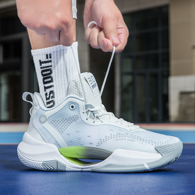 Carbon Plate Nitrogen Technology Basketball Shoes for Men, Ultra-Light Youth Professional High-Top Thompson Water Splash Shock-Absorbing Sports Shoes Carbon Plate Nitrogen Technology Basketball Shoes for Men, Ultra-Light Youth Professional High-Top Thompson Water Splash Shock-Absorbing Sports Shoes
