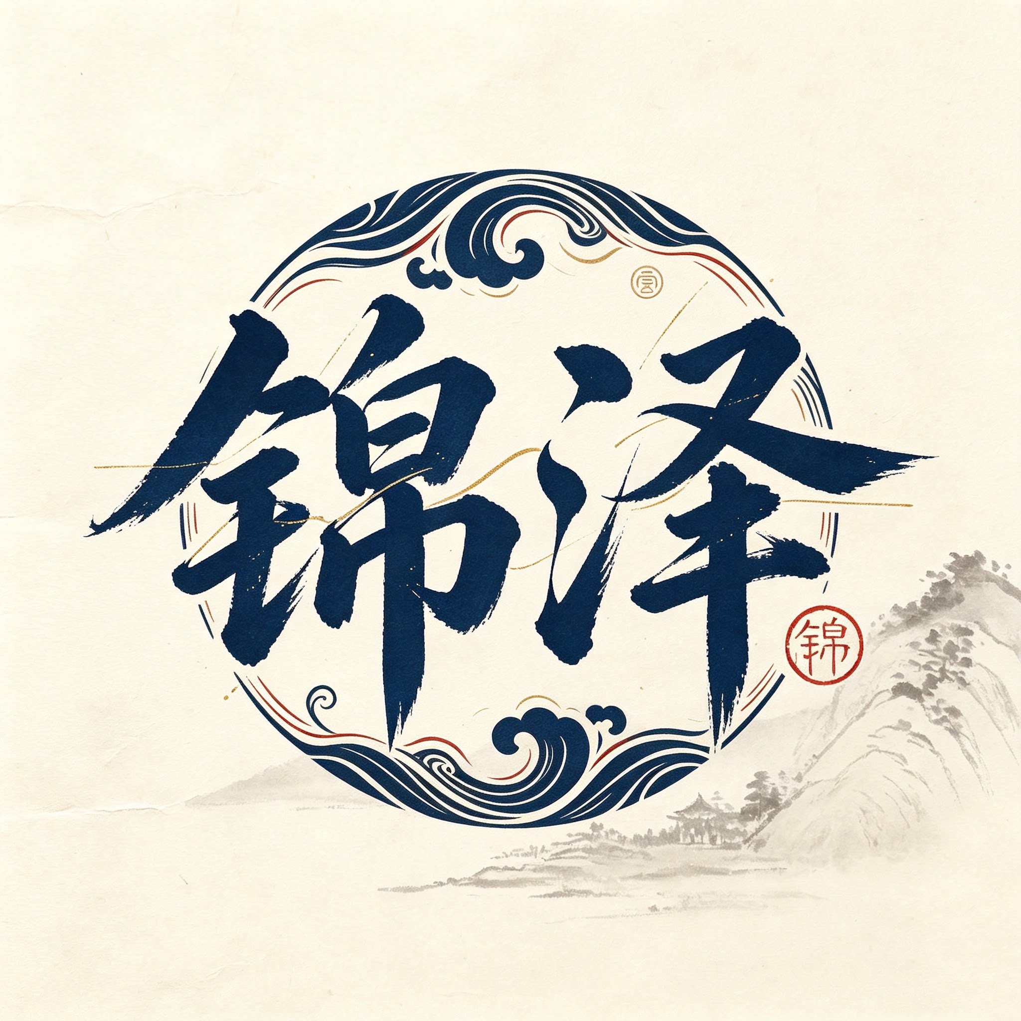 锦泽の精选店的LOGO