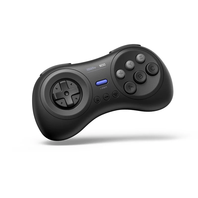 Пульт беспроводной геймпад 8BitDo M30 для Switch и PC, многофункциональный Bluetooth контроллер, адаптер для SFC, Sega MD, Saturn, PS1/PS2, конвертер для ретро-консолей