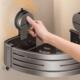 Triangular bathroom toilet toilet without punching corner washbasin powerful suction cup storage rack basket storage rack wall hanger