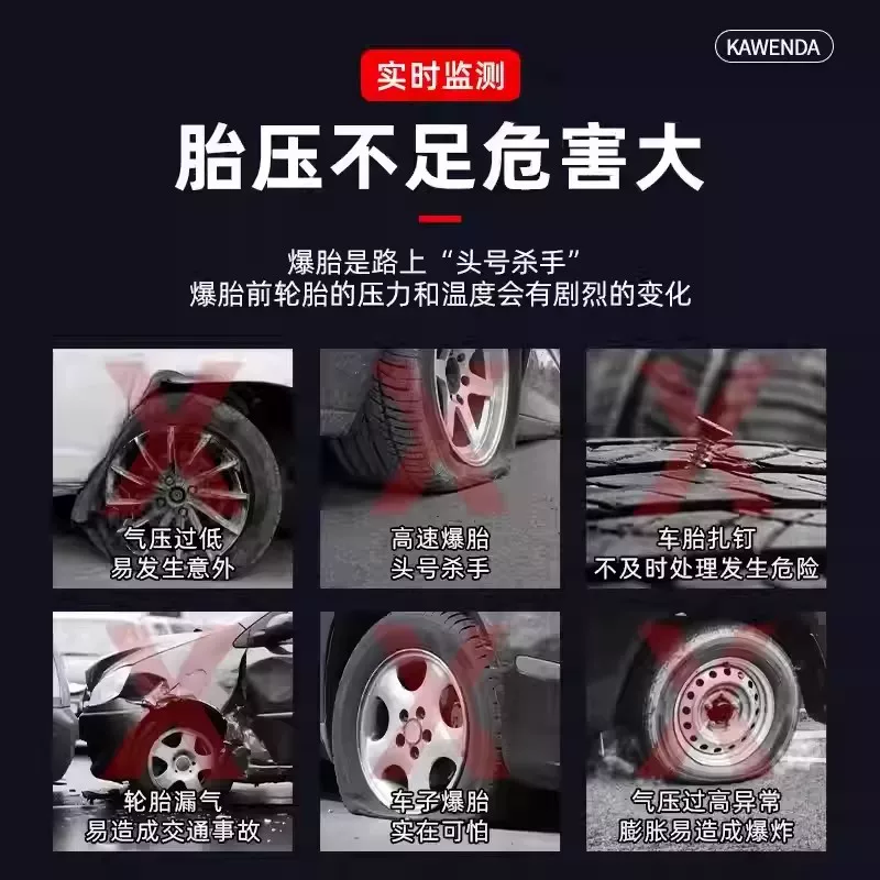 Подходит для оригинальных шин Renault Koleos Kolegao Kangoo space Megane Talisman Zoe система мониторинга давления в шинах