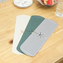 Kchen Silicone Faucet Mat Water Ripples Faucet Water Cat