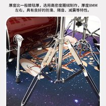 Drum carpet thickened silencer pad drum blanket pad sound insulation and shock absorption special electronic drum carpet pad household anti-slip pad