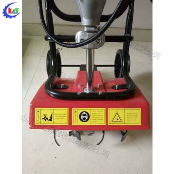 Kezhiyuan small gasoline micro-tiller, small field tillage scarifier, portable hilly mountainous rotary tiller