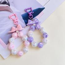 keychaincartometeorelnousbeadedapedpendantCute