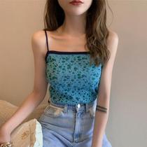Se sleeveless party h color floral camisole female summe