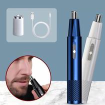 New Electric Nose Hair Trimmer Rechargeable Shaving Nose Ear