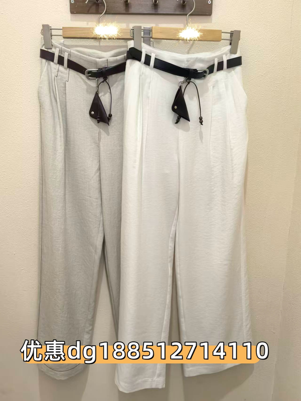 Mr&Er Mo Yi 2026 Summer New Product Genuine Casual Pants R6B72161-899 Mr&Er Mo Yi 2026 Summer New Product Genuine Casual Pants R6B72161-899
