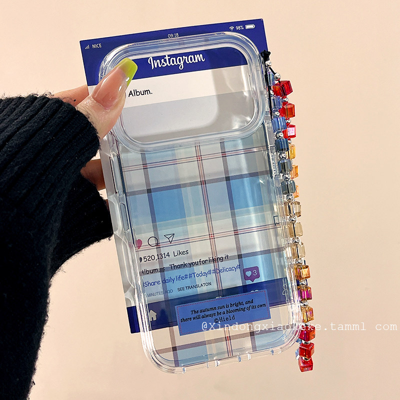 HAN FINGIN'S HYDRANOX-FOXIX-Phone 17 ProMax's mobile phone protection shell 16Pro with a chain of 13, 14 promax gel 17, all 15 girls.