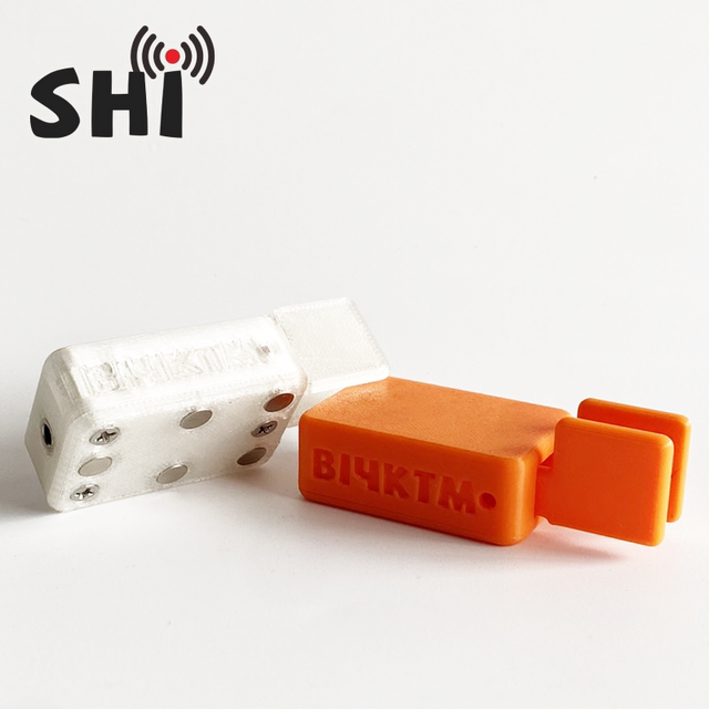 SHI  3D打印CW电键双桨自动键 可定制呼号