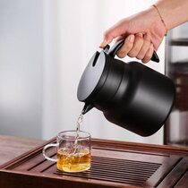High-end Bodie Lai stew teapot stuffy brewing pot old white tea insulation teapot stewed brewing teapot household stainless steel tea