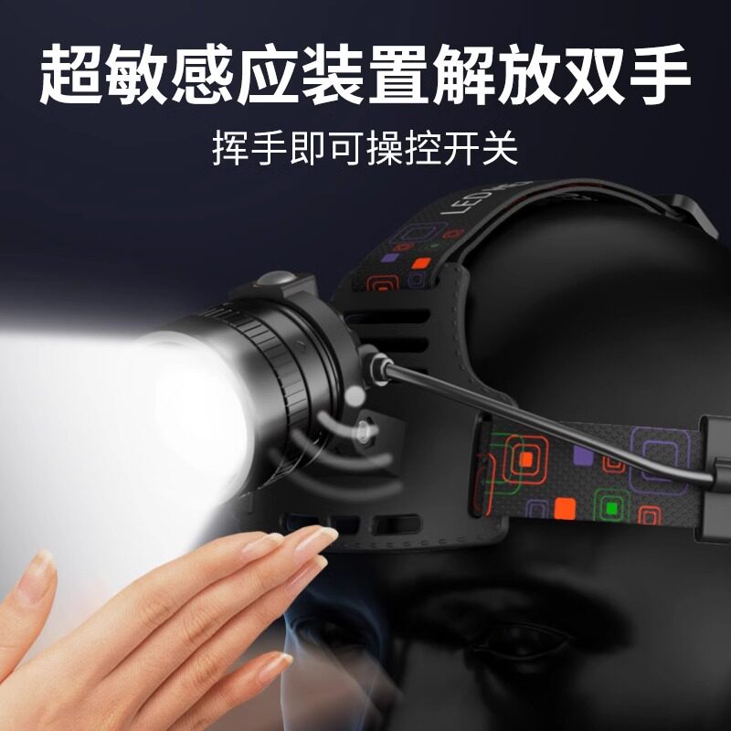 Налобный фонарь Rongshida ABS 5000mAh