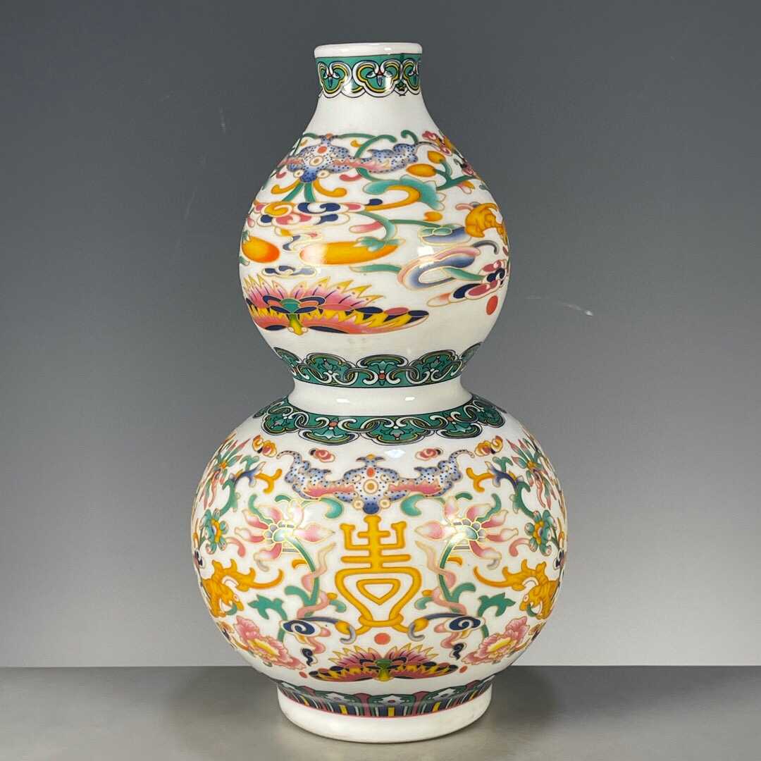 清朝時代 花瓶 窯印:大清同治年製 時代物 高約37cm original.jpg?1734230053