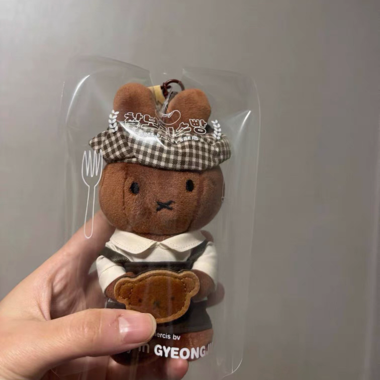 Милый плюшевый кукольный амулет, (физически), Южная Корея, хлеб, подарок на день рождения