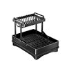 Drainage Bowl Rack, Small Storage Basket, New Storage and Water-Draining Kitchen Utensil Divider, Dish Rack, Rice Bowl Storage Cabinet
