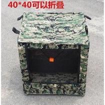 Stainless steel skeleton slingshot target box double-layer reinforced silencer cloth practice projectile shooting target folding BB box