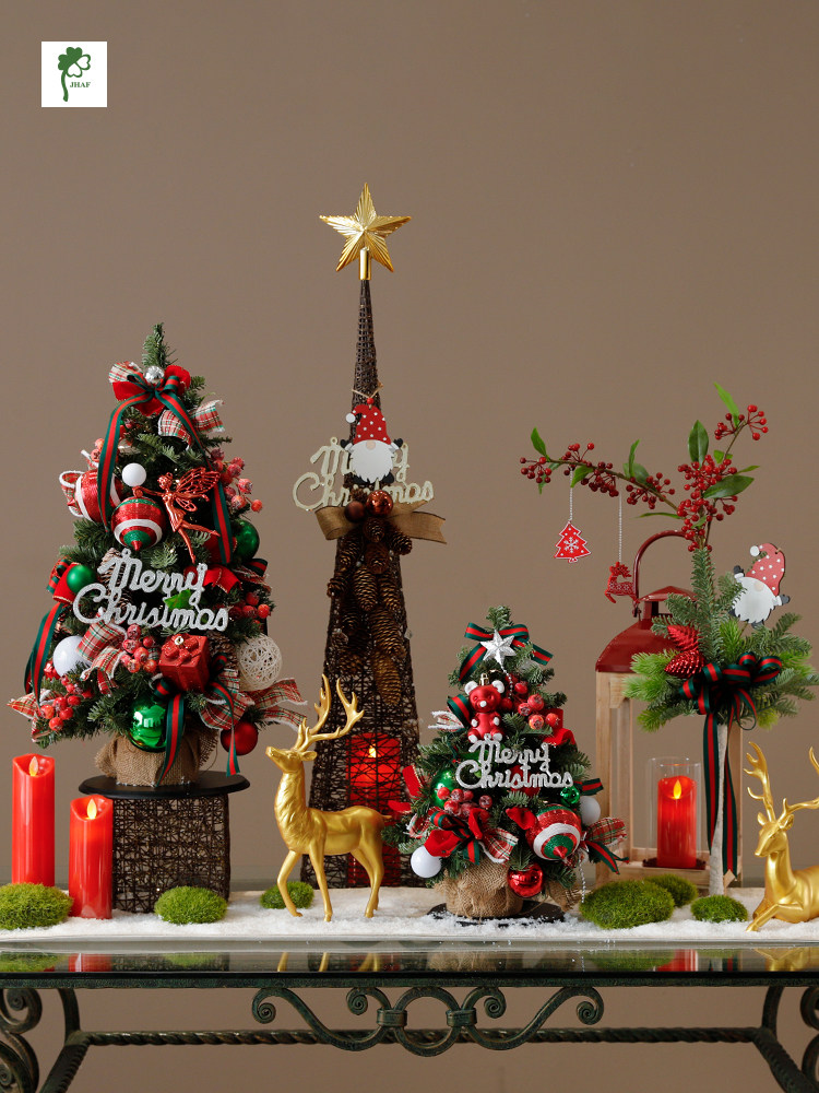 Креативный рождественский комплект, настольный декор, макет