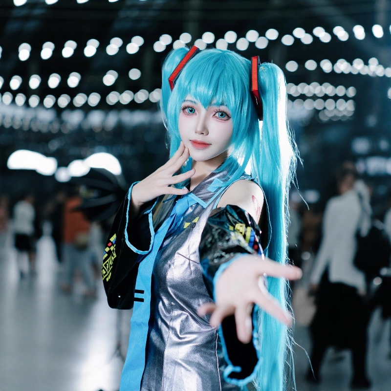 In-Stock Hatsune Miku Cosplay Hatsune Miku Cosplay Costume Hatsune Miku Wig Hatsune Miku Cosplay Costume for Children