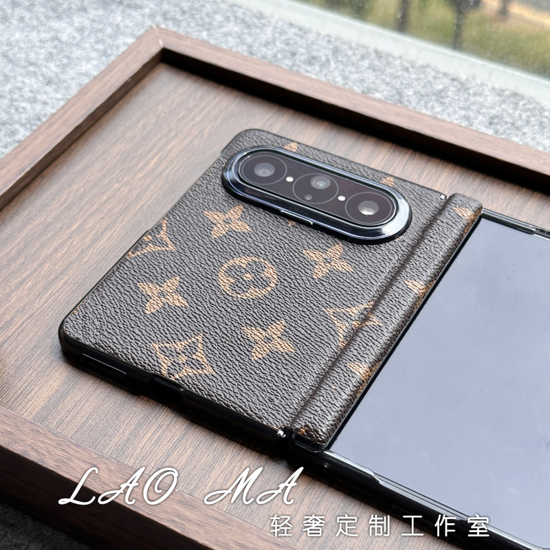 【Lao Ma Handmade】Suitable for the New Huawei Pura X Max Phone Case, Light Luxury Business Full-Edge Protection Cover, High-End Unisex Pura X2 Collector's Edition Foldable Magnetic Back Cover 【Lao Ma Handmade】Suitable for the New Huawei Pura X Max Phone Case, Light Luxury Business Full-Edge Protection Cover, High-End Unisex Pura X2 Collector's Edition Foldable Magnetic Back Cover